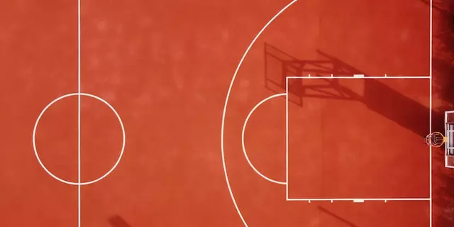 Is it okay to shoot at basketball hoops that are different heights?